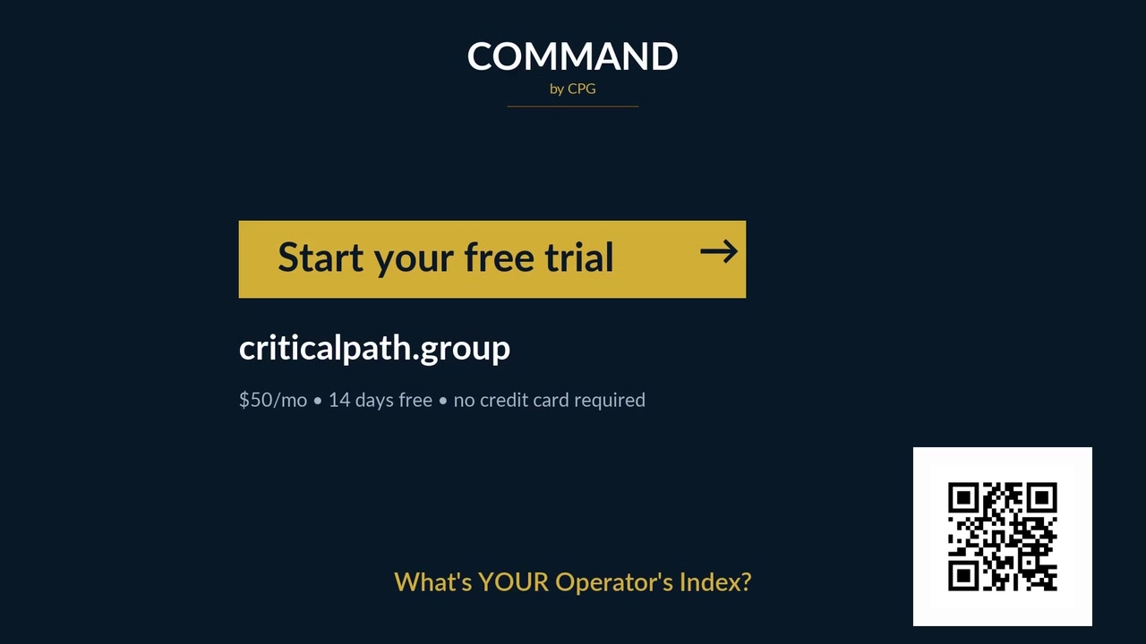 A 5-minute walkthrough of Command — Caroline narrating the dashboard